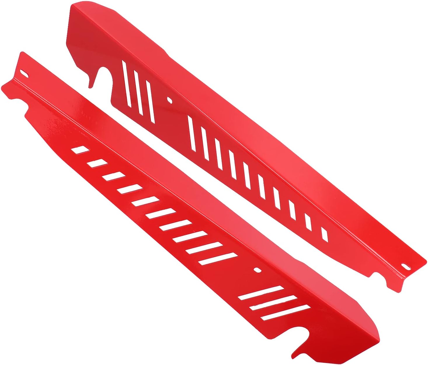 Aluminum Alloy Shrouds Car Accessory Fit for WRX Mud Flaps Kit for Crosstrek for and 2015-2020 (Red)