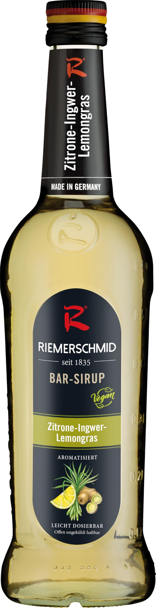Riemerschmid Barsirup Zitrone-Ingwer-Lemongras (1 x 0.7 l)