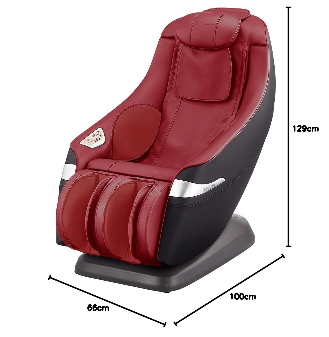 全身マッサージ機 ブラウン 皮革製 全身マッサージ機 ブラウン 皮革製 フジ医療器から本革