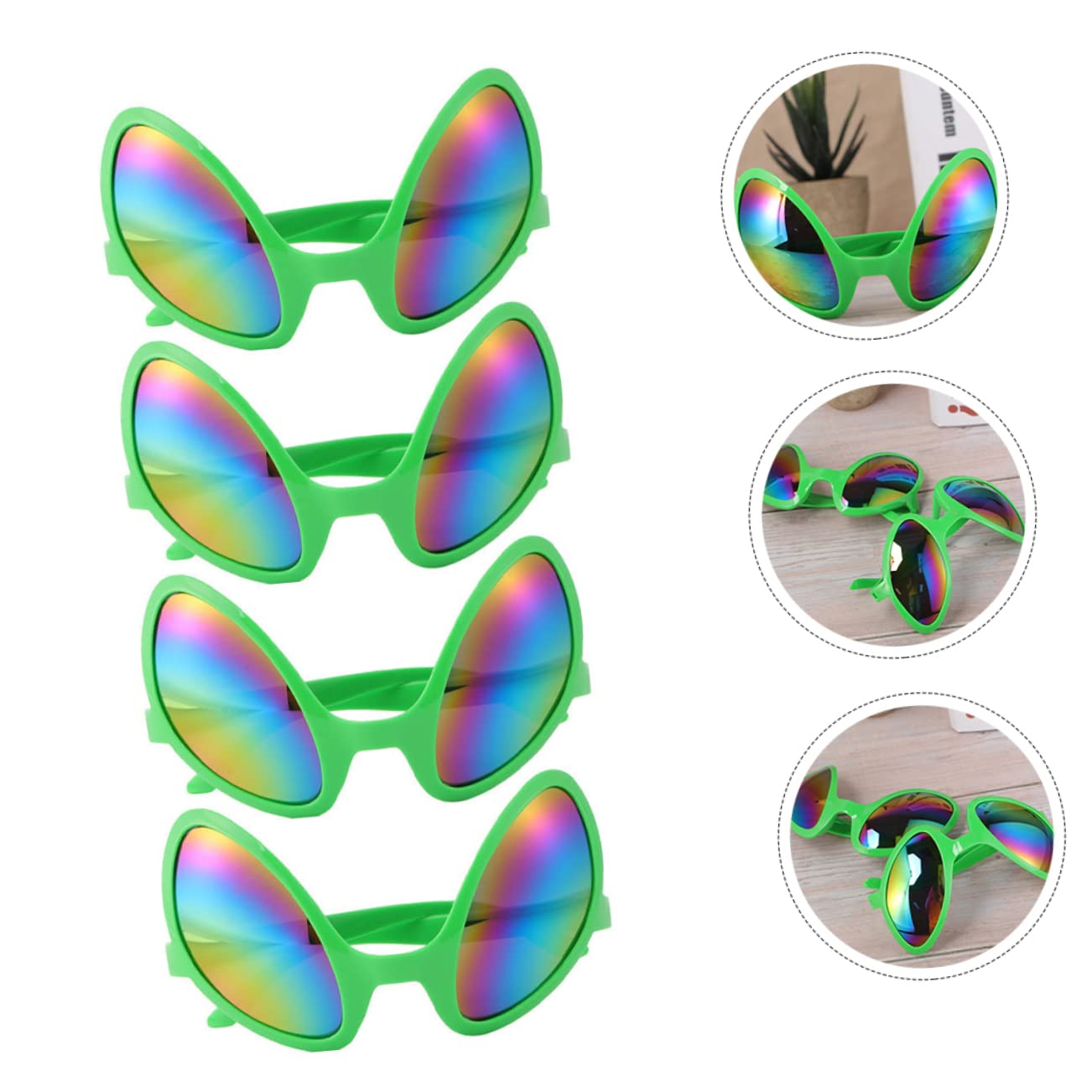 VALICLUD gafas extraterrestres favores de fiesta gafas de sol gafas de sol para fiesta gafas alien gafas sol gafas fiesta anteojos gafas de verano accesorios de fiesta el plastico