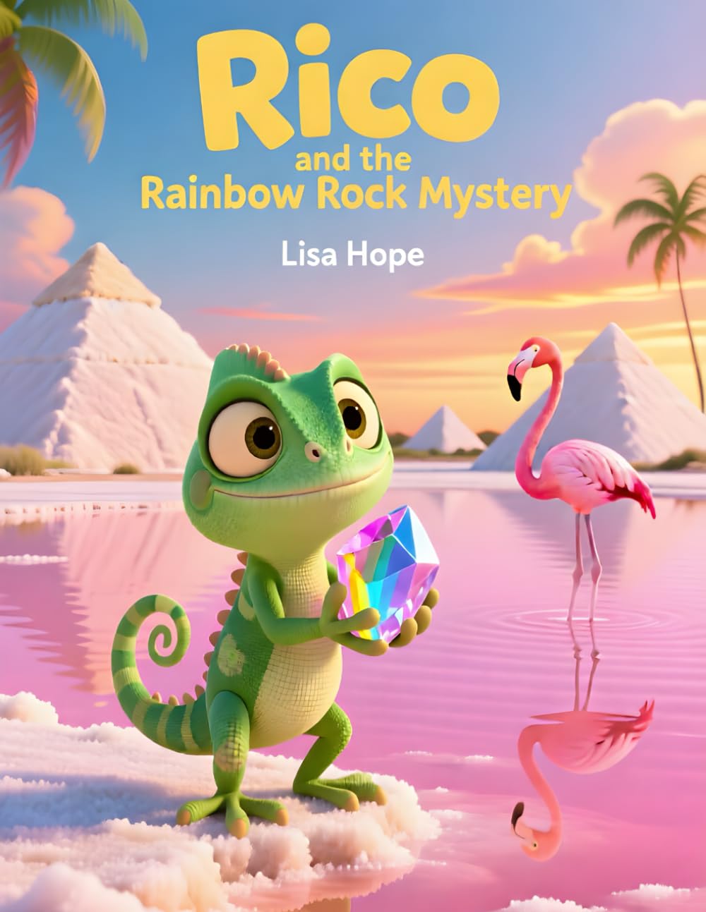 Rico and the Rainbow Rock Mystery: A Curious Journey Across Bonaire (Rico the Iguana Caribbean Adventure Series)