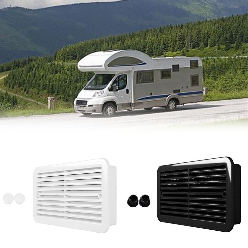 QOXEZY Unidad de ventilación de doble ventilador de 12 V y remolques