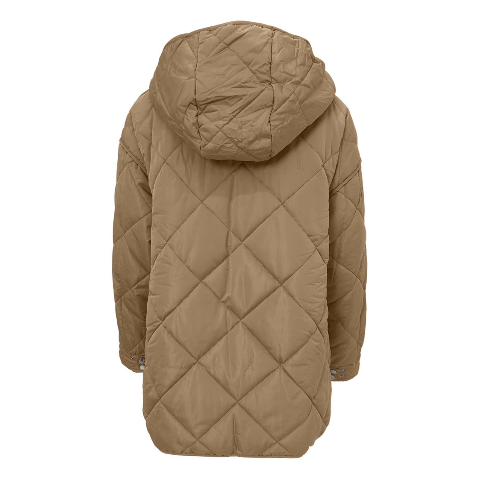 Piumini Donna Invernali, Giubbotto Donna Autunnale con Zip Mezza Stagione Trapuntato Piumino Ripiegabile Imbottito Elegante Invernale Caldo Antivento Giubbino per Quotidiano Viaggio