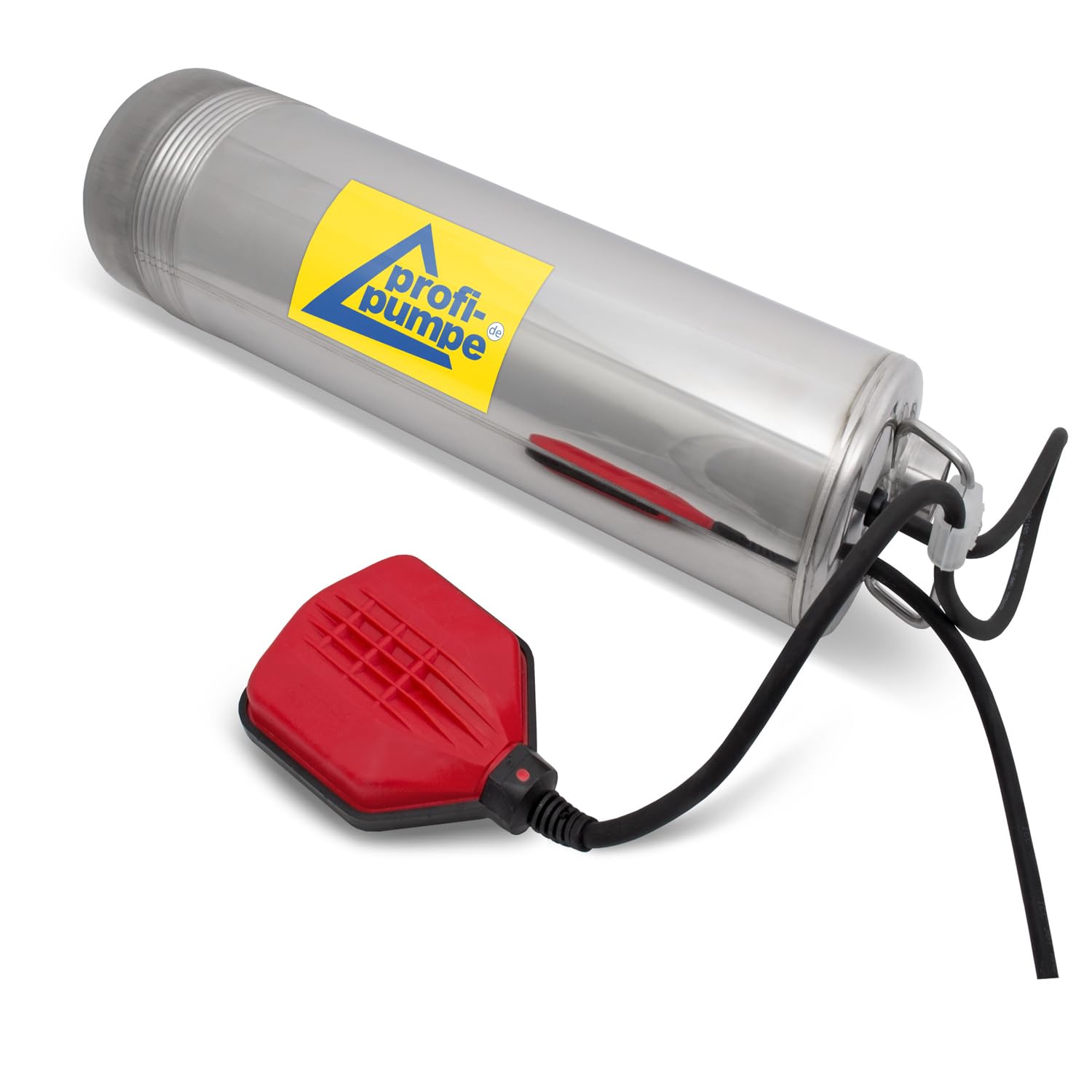 Regen-Star SUPER 1000 - Bomba de presión sumergible con interruptor de flotador para agua de lluvia con conexión para extracción flotante