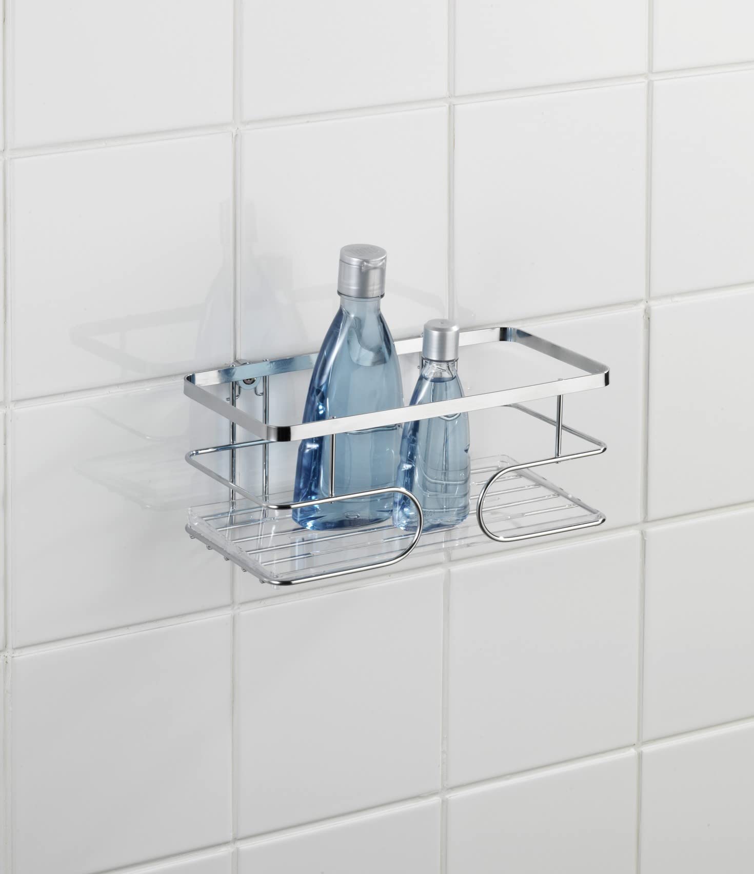 Wenko Cesto Hondo Premium Acero INOX, Acero Inoxidable, 24 x 10 x 13.5 cm, Brillante