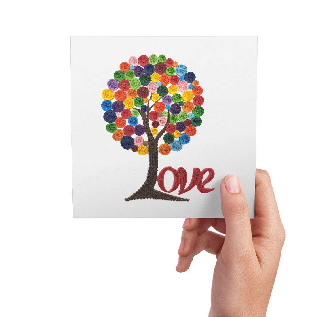 Tarjeta de felicitación de feliz día de San Valentín, tarjeta de felicitación de aniversario de amor, tarjeta 3D hecha a mano para amor, mamá, novio, marido, mamá en aniversario, boda