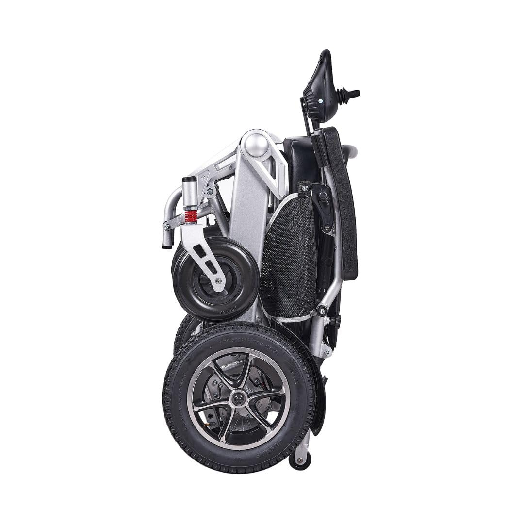 Silla de ruedas eléctrica plegable MAS Mobility Aid Social Marca Española Silla de ruedas eléctrica plegable automática (20AH 35 KM)