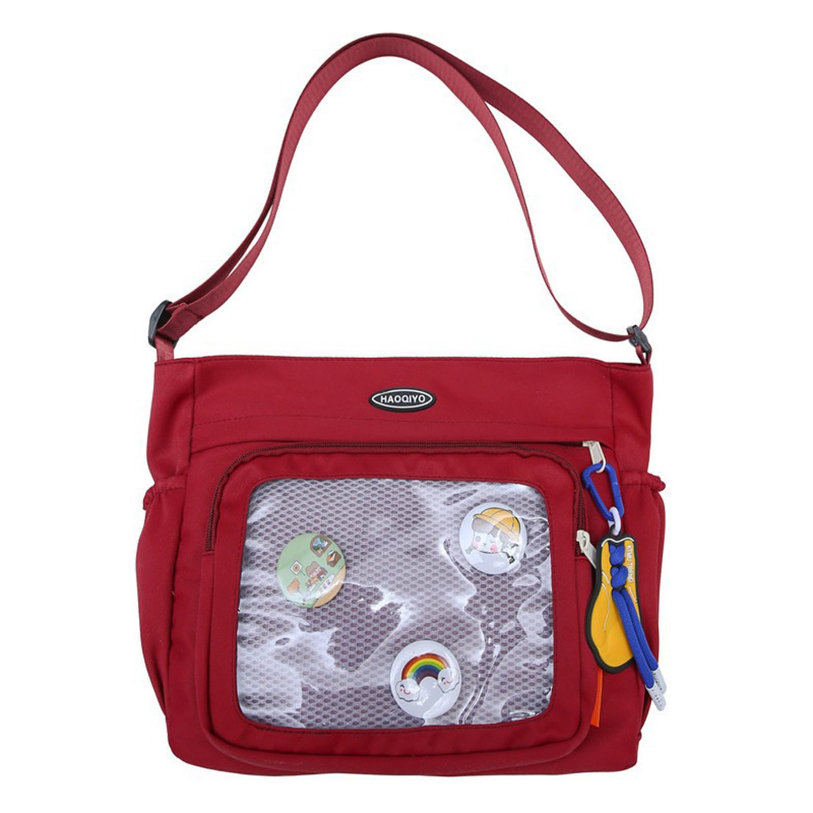 Ita-bag, Borsa A Tracolla Grande A Forma Di Cuore, In Stile Giapponese Stile Anime Graziosa Borsetta Rosa Per Donna~p181007529