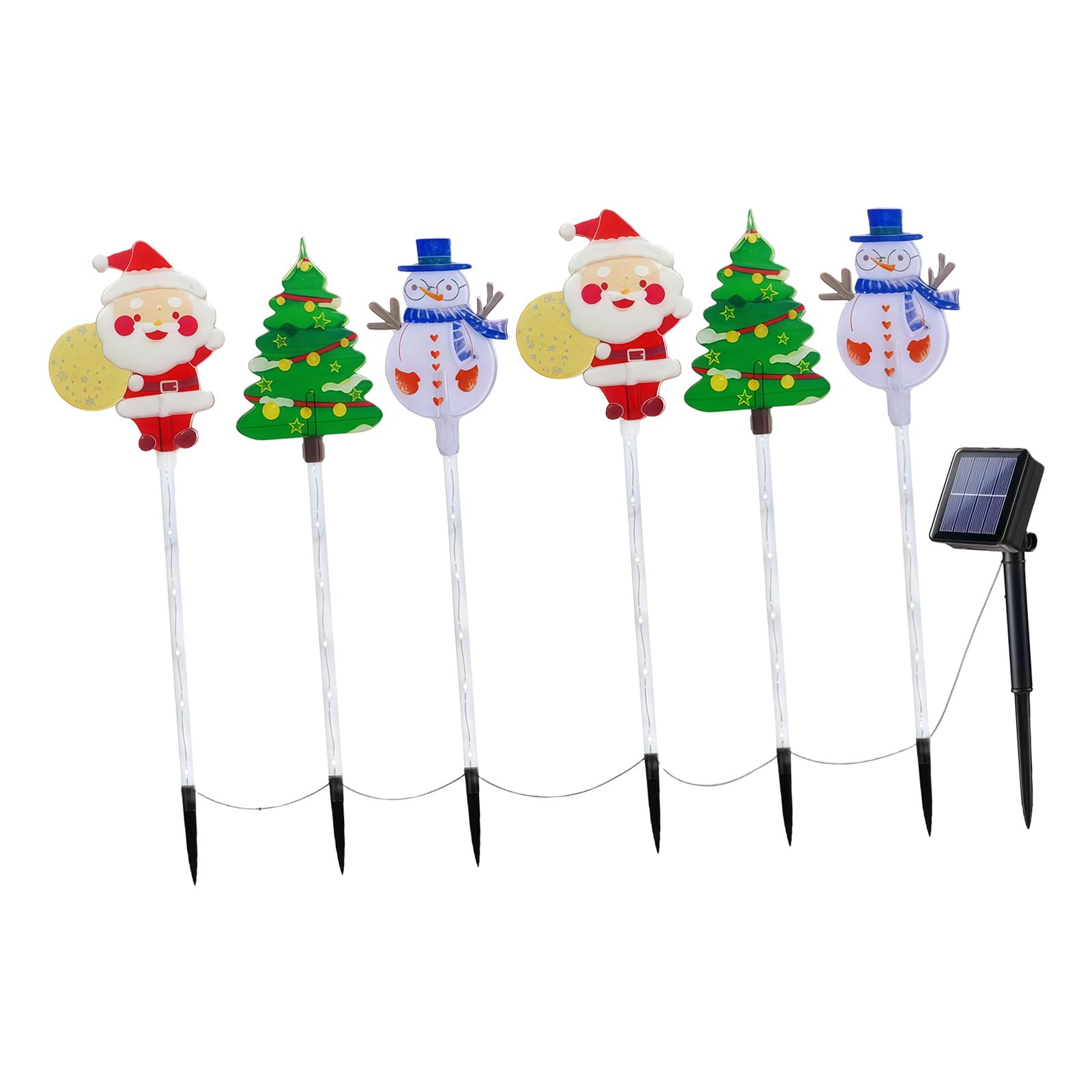 our fave of 6 Solar Christmas Lights with Auto Providing Easy Operations for Various Outdoor Celebration Solar Holiday Lights