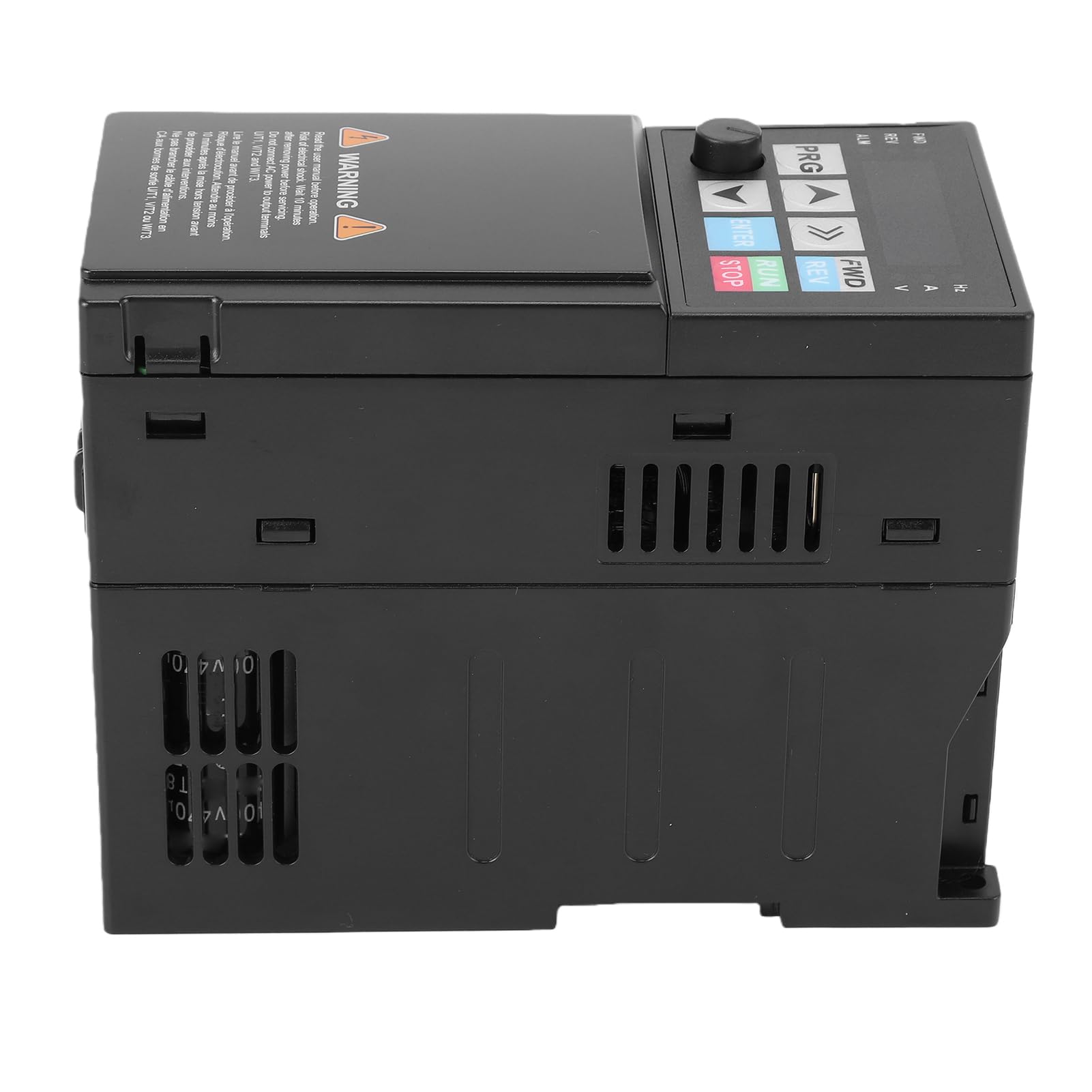 Jeffergarden Convertitore di Frequenza Vettoriale 1,5KW Ingresso Monofase a Uscita Trifase Convertitore di Frequenza Variabile 0-500Hz 7A con Protezione da Sovraccarico Intelligente per il