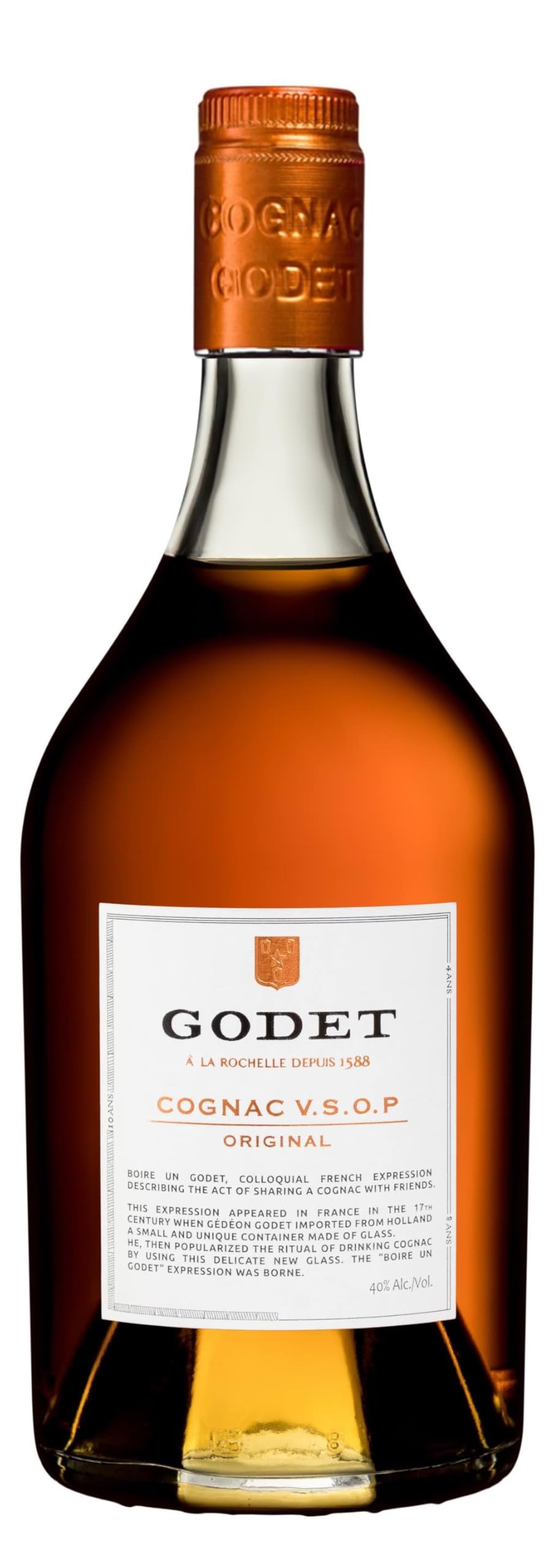 Godet V.S.O.P Original Cognac 0.7 l Geschenkverpackung