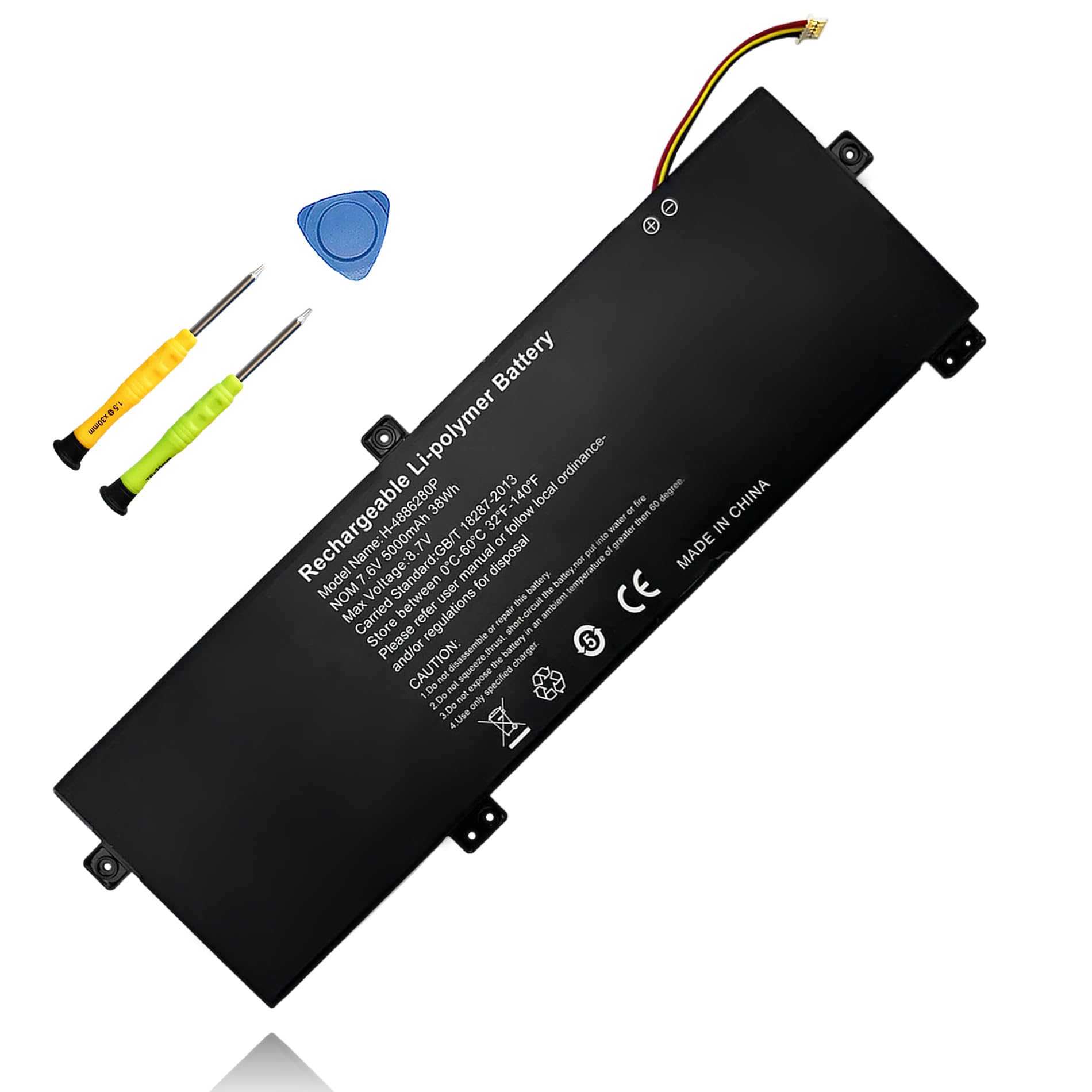 TAICROWNE 38Wh H-4886280P Replacement Laptop Battery for Gateway GWTN156 GWTN156-11 GWTN156-11BL GWTN156-11RD GWTN156-11BK GWTN156-11GN Series