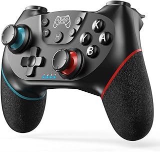 2022 Upgraded Switch Controller Wireless Switch Pro Controller for Nintendo Switch/Lite/OLED, Gamepad for Nintendo Switch Supports Wake up, Gyro Axis, Turbo, Dual Vibration and Screenshot Function