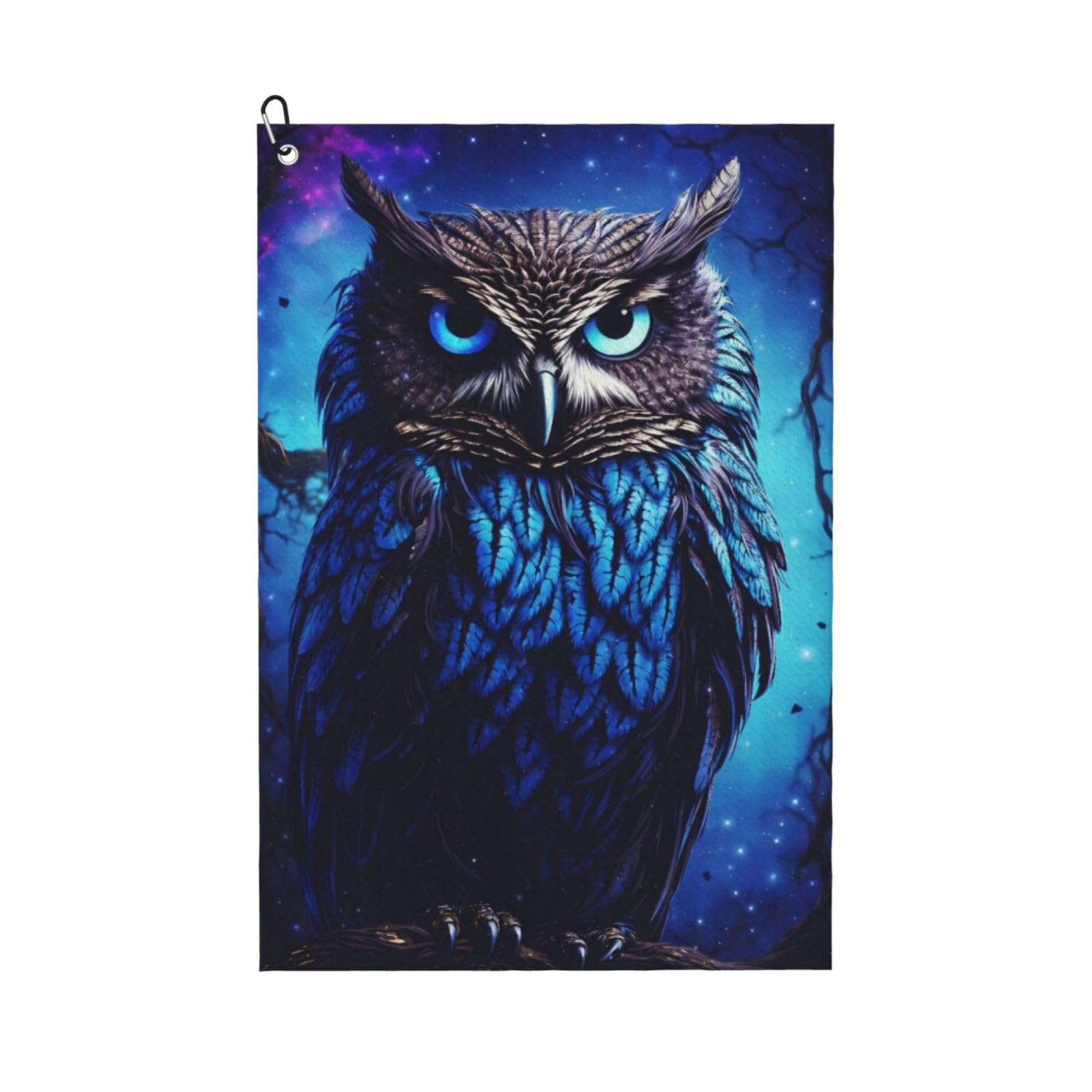 BSDFGSDD Blue Owl Golf Towel 24 x 16 inches