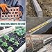 Romeda Mason Line #18, 500 Ft Orange String, Construction Twine for Gardening & Masonry