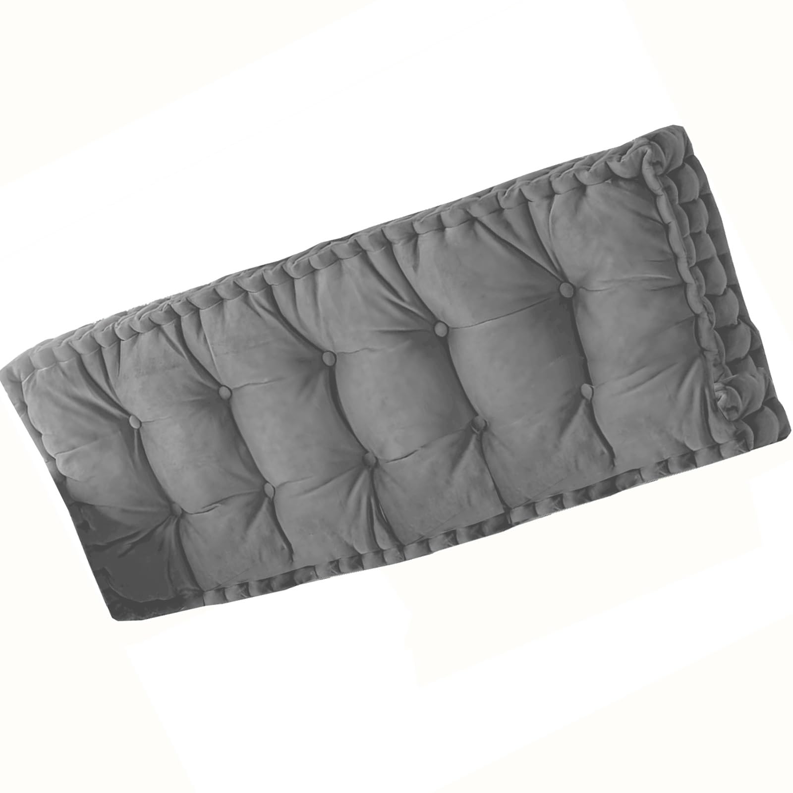 Coussin de rechange sur mesure en velours haut de gamme pour assise 195x40
