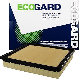 ECOGARD XA11539 Premium Engine Air Filter Fits Toyota Camry 2.5L 2018-2021, RAV4 2.5L 2019-2021, Camry 3.5L 2018-2021, Highlander 3.5L 2020-2021, Avalon 3.5L 2019-2021, Avalon 2.5L 2021