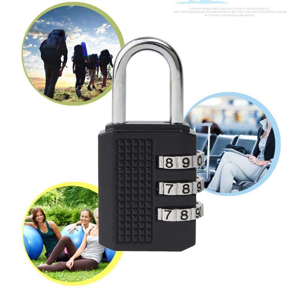 Syga Luggage Locks (Silver_LuggageLocks_3) — Amazon image 3