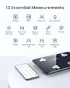 RENPHO Travel Scale for Body Weight, Mini Bathroom Scale for Body Fat, Portable Elis Go Weight Scale for Traveling with Storage Case, 13 Body Composition Analyzer with App, 400 lbs, 11.02" x 7.09" gallery image