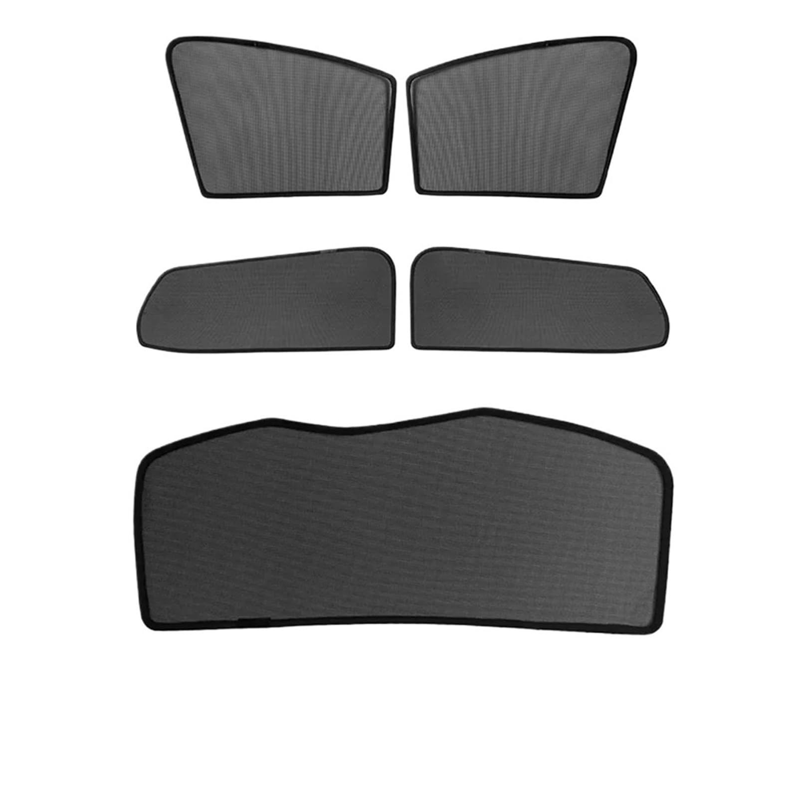 para Mazda 3 para Axela Sedan 2013 2014 2015 2016 2017 2018 Coche Magnético Ventanas Laterales Parasoles Cortinas Protector Solar Lateral Coche(5PCS Side Back)