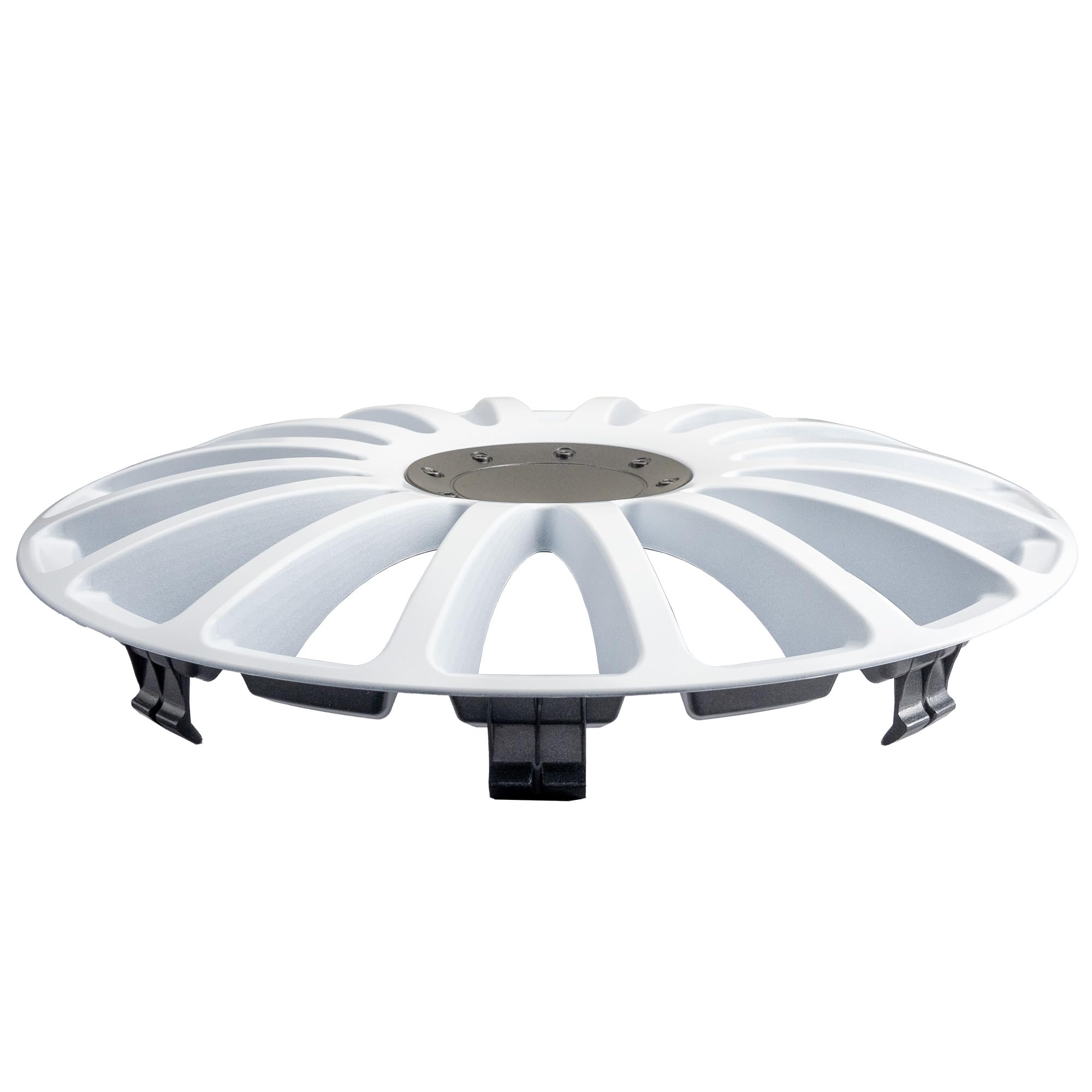 4-Delige J-Tec Wieldoppenset Grand Prix 14-inch wit
