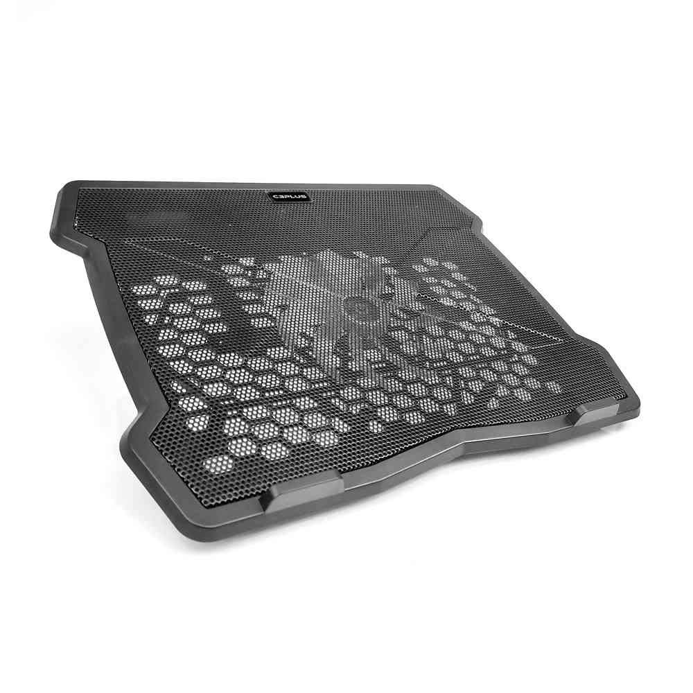 Base para Notebook C3Plus NBC-01BK 14' Preto - Refrigerada com Cooler de 140mm Notebooks até 14' Ajustável