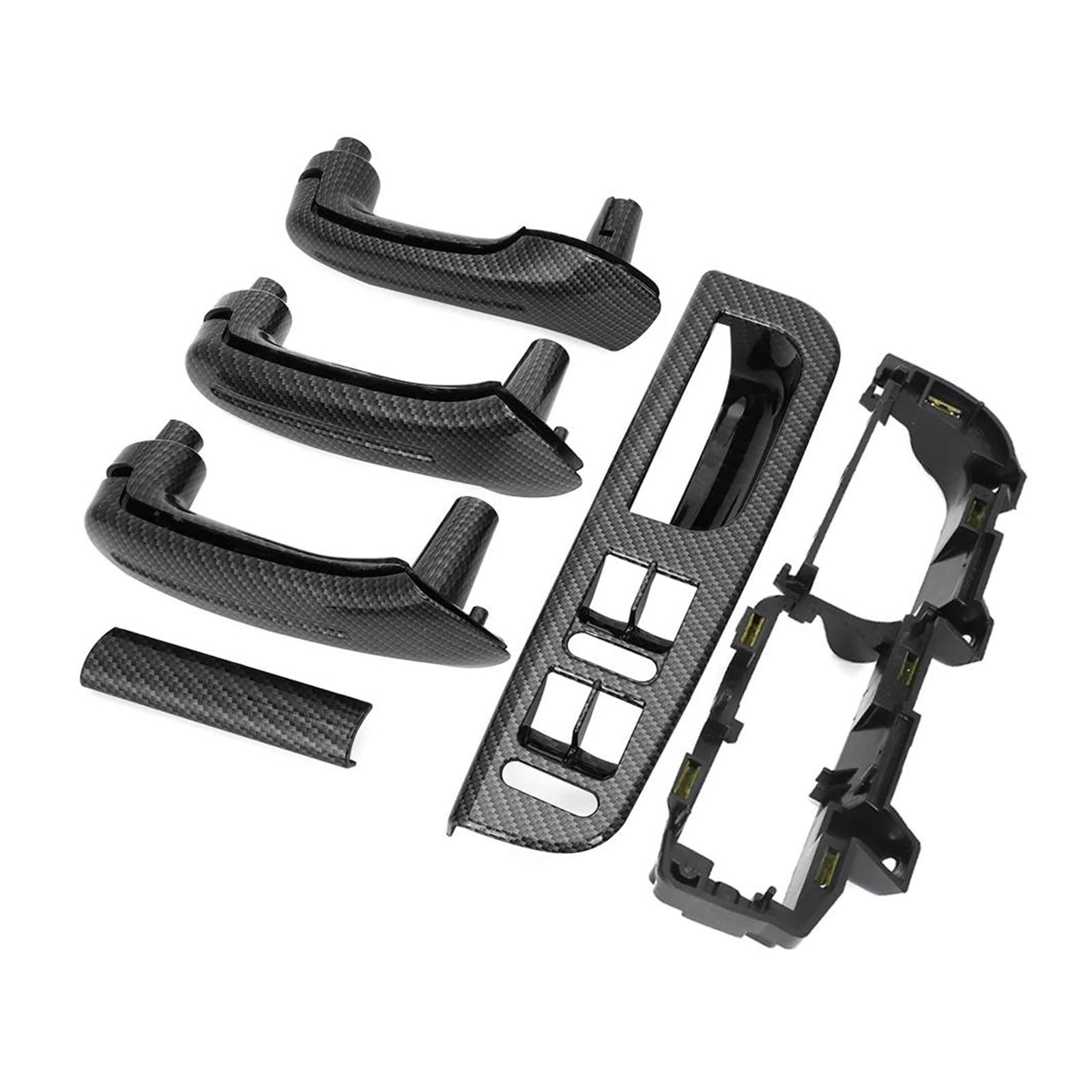 HLWXMDZ for Bora for Golf 4 MK4 for Jetta 1999 2000 2001-2004 Interior Grab Handle Inside Door Handle Door Armrest (6pcs)