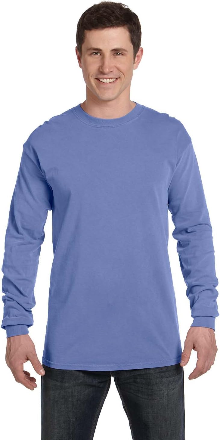 Comfort Colors Men's Adult Long Sleeve Tee T-Shirt