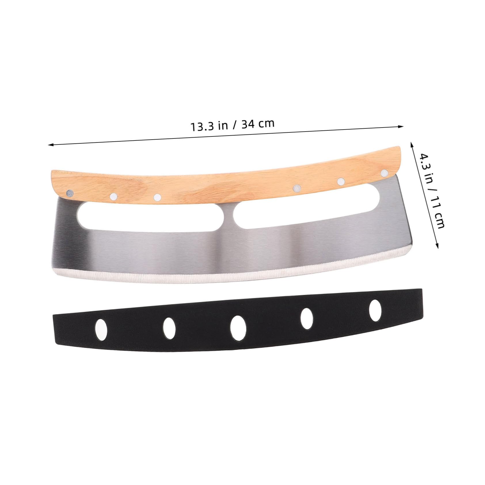 BRIGHTFUFU 1 Set Pizza Cutter Pizza Paddle Pizza Slicer Pizza Cutting Board Pizza Rocker Cutter Pizza Wheel Cheesecake Slicer Cheesecake Cutter Pizza Making Accessories Stainless Steel