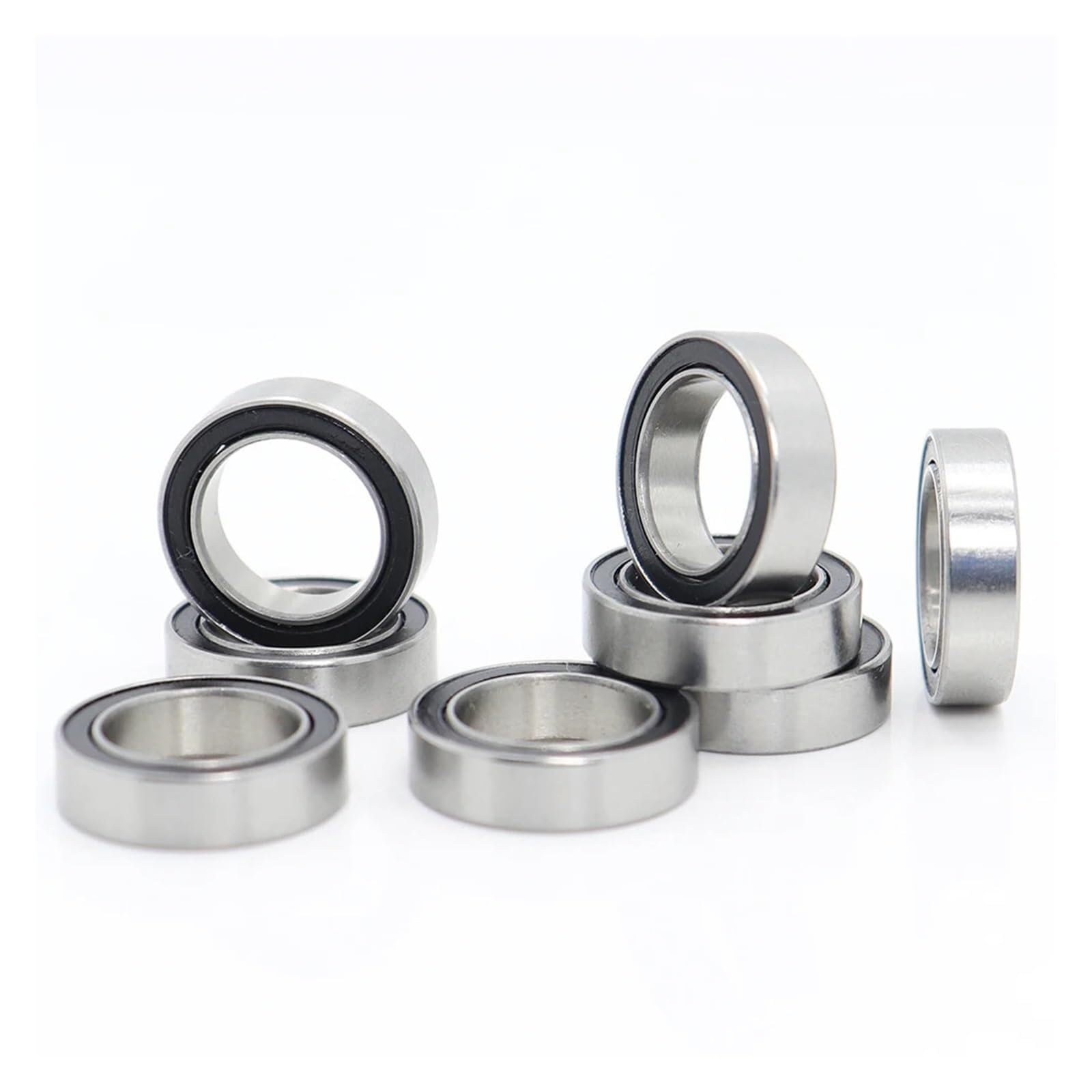 Lager, S6700-2RS Lager 10 x 15 4 mm Stück doppelt abgedichtete Edelstahl S6700 RS Kugellager 2RS S61700RS S6700VV/DDU Verschleißfestigkeit