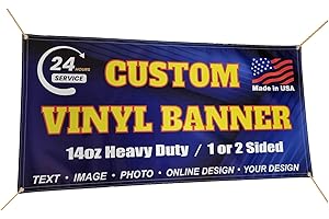 Premium Coated Vinyl Fence Banner, Advertise Your Business or Event