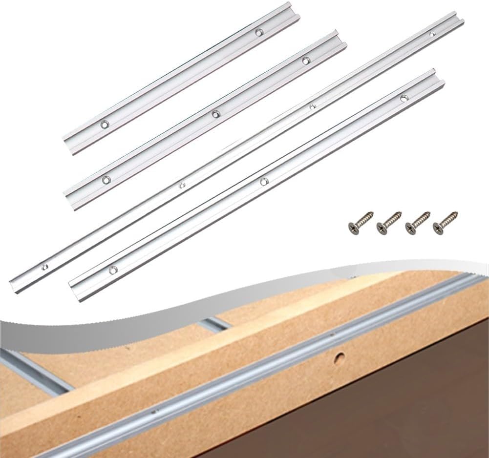 Timber Track Aluminum T Track for Customizable For Woodworking Enhance Your Setup ...
