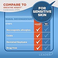 Vista 2 de Leader Tiras nasales sin drogas 30CT