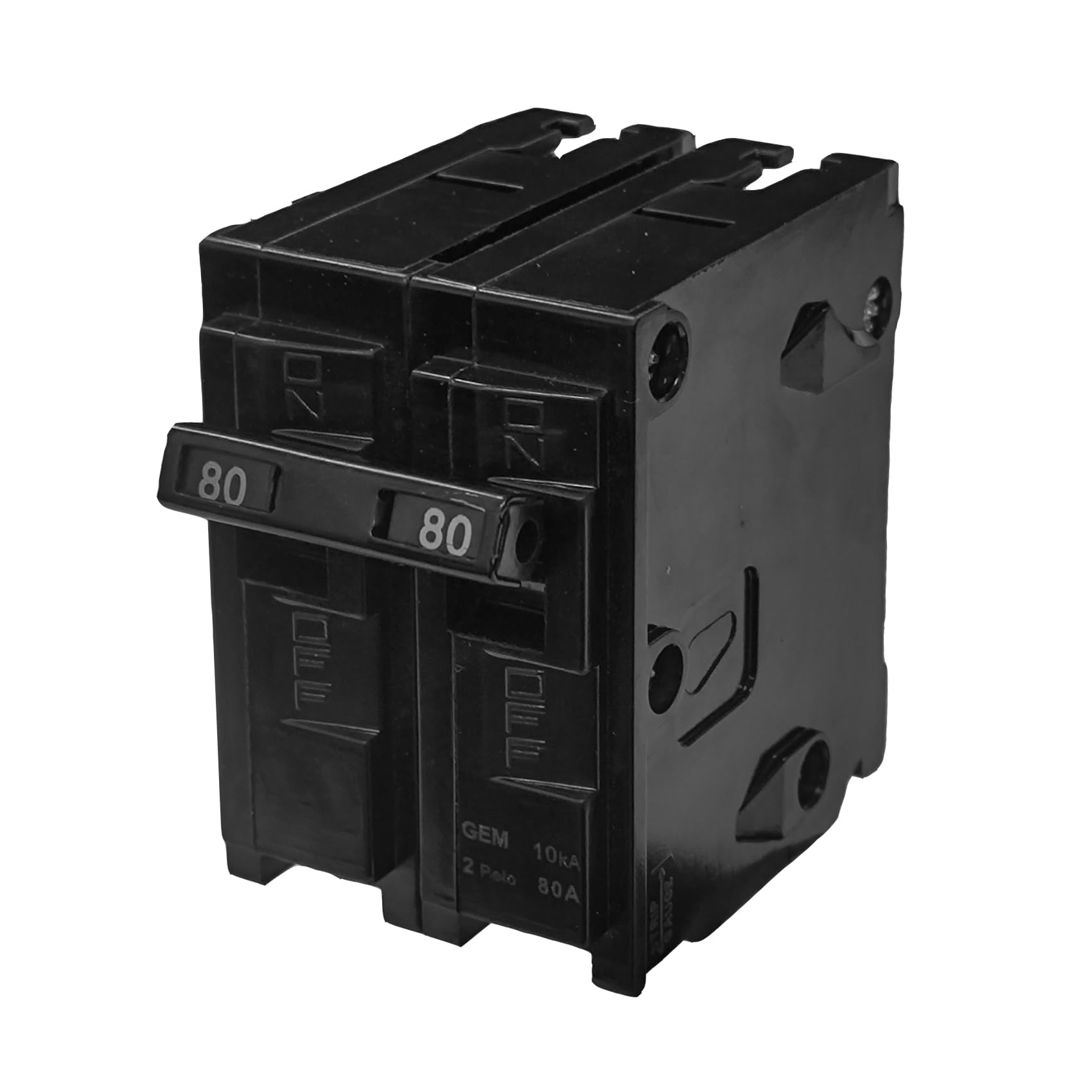Q280 Circuit Breaker 2 Pole 80-Amp, 120/240v, Thermal Magnetic Protection, Fit for Siemens Type 'EQ, EQL, SEQ, EQG, PL and ES Series loadcentres, Plug-in Miniature Circuit Breaker (5 Years)