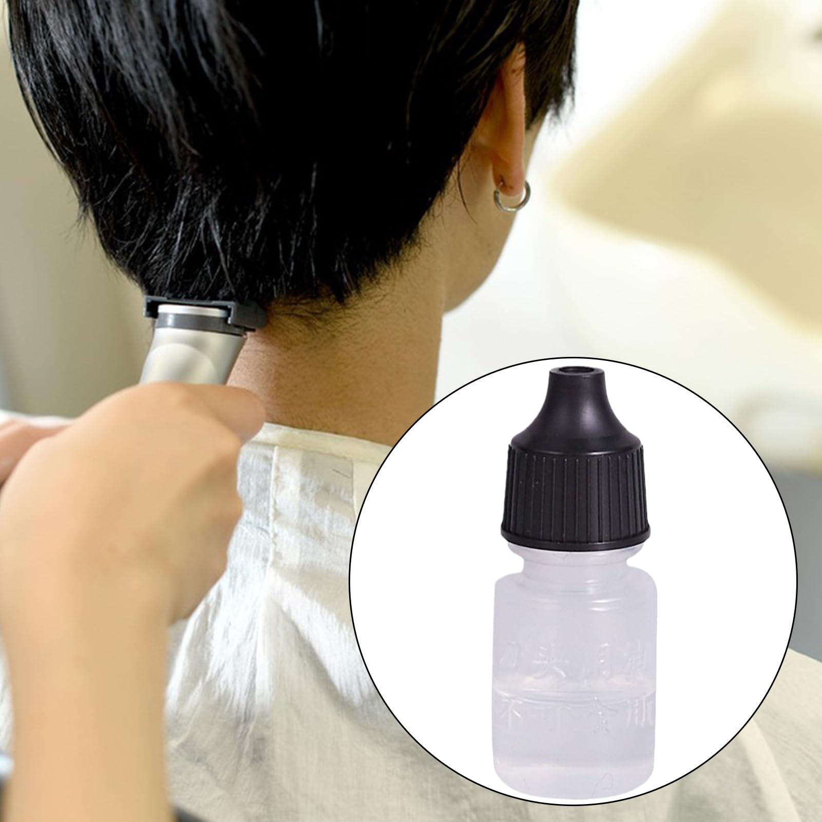 Huile de rasoir, lubrifiant efficace pour tondeuse électrique, résistante à la chaleur, pour les soins, à la maison, en déplacement, fournitures de coiffure