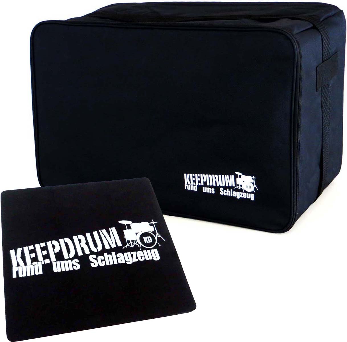 keepdrum CB-01 Gig Bag - Funda para cajón y almohadilla CP-01