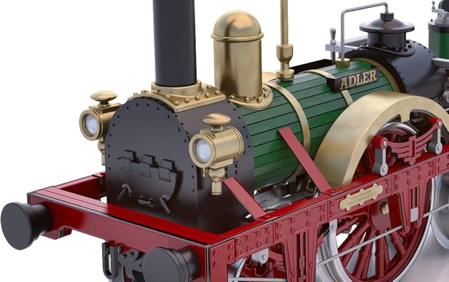 Occre 54001 54001-Adler Lokomotive 1:24 Modellbausatz Modellzug