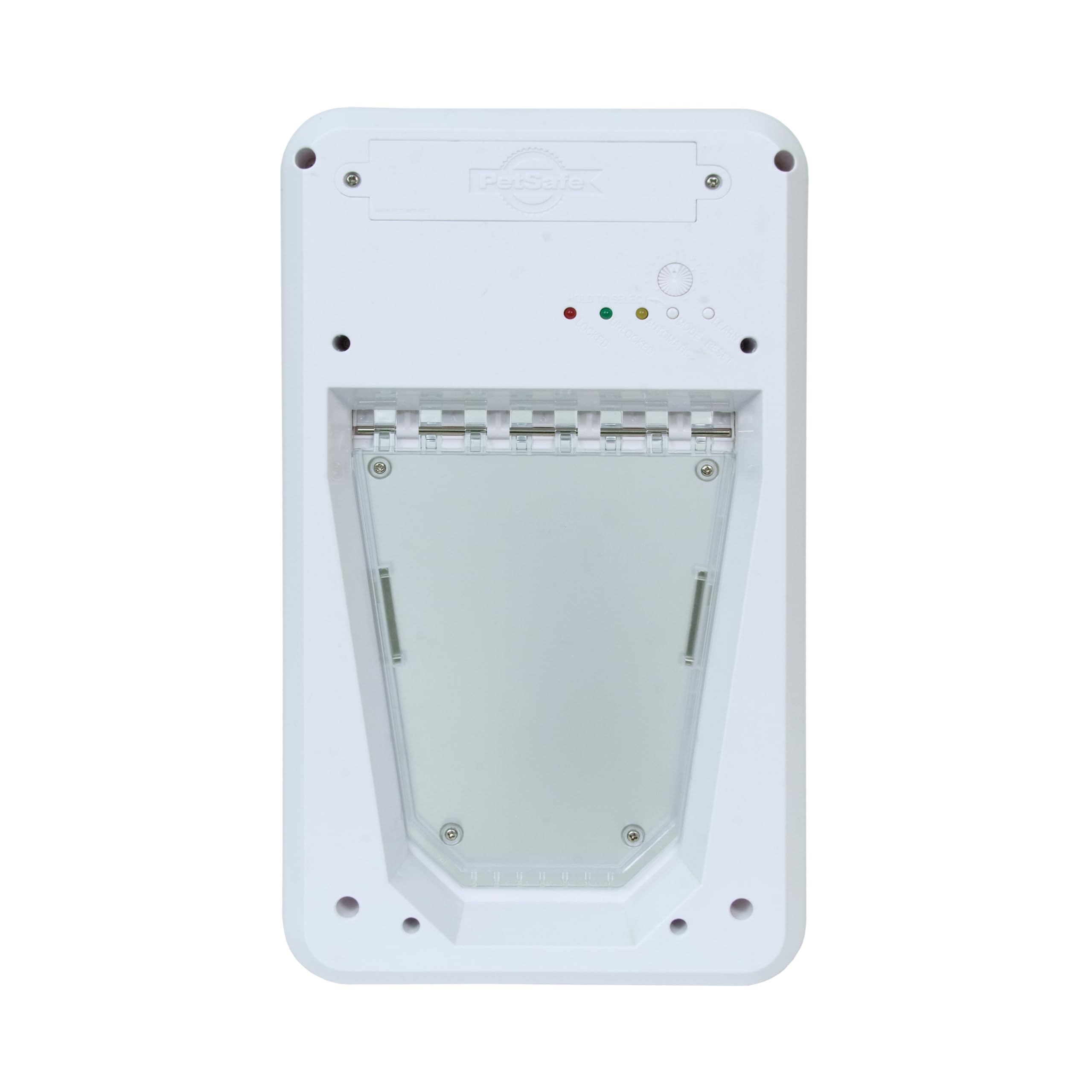 PetSafe Electronic Pet Door - Rust-Proof Programmable Smart Collar-Activated Dog or Cat Entry - Easy Installation & Space-Saving Design - Small - Fits Pets Up to 15 lb