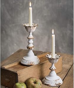 CTW Home Collection Set of Two Dapheny Tapered Candle Holders (1)