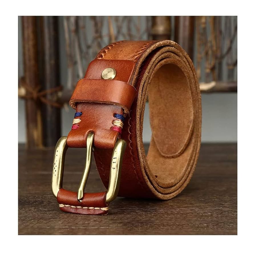 Amazon.co.jp: 38mm 幅ベルト メンズ 100% 本革ドレスベルト