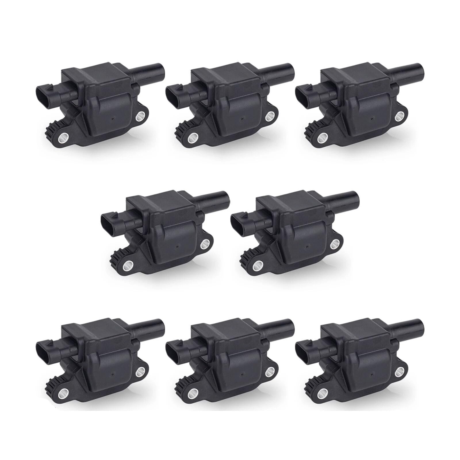 8pcs Ignition Coils UF413 for 5.3L V8 2007 2008 2009 2010 2011 for Chevrolet Tahoe For GMC Yukon XL Fit For Pontiac G8 for Hummer for Buick for Cadillac Escalade Replace 12570616 8125706160 8126114240