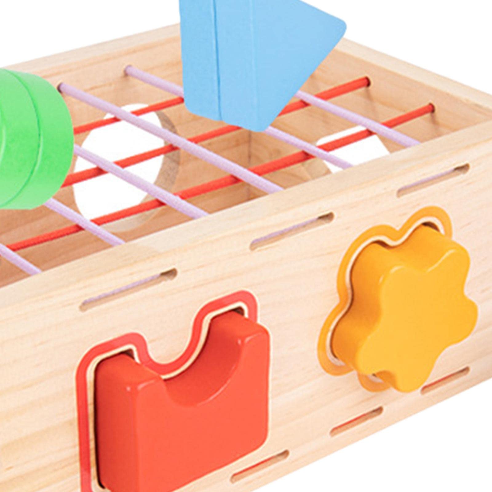 Caja de Monedas Bebé Juguete Educativo Caja de Permanencia de Bandeja Infantil Promueve Curiosidad Y de Exploración Pintura N, Cognición sensorial