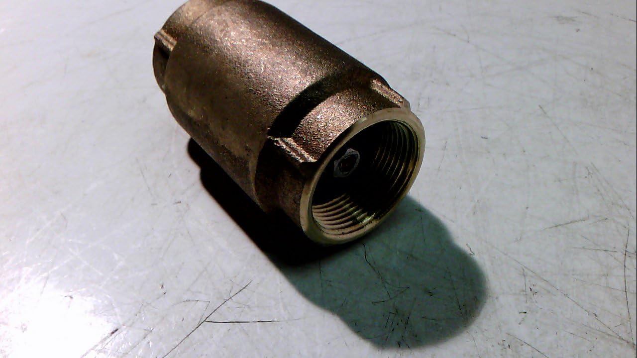 SIMMONS Sb Check Valve, 1-1/4 In, Fpt, 400 Psi, Silicon Bronze Cast
