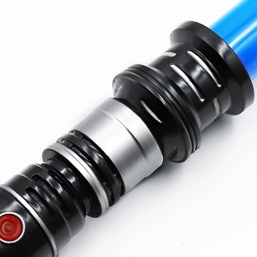 Miniatura 5 de Juguete de sable iluminado con luces azules y sonido LED FX para niños, luces electrónicas expandibles espada juguete como regalo de cumpleaños de