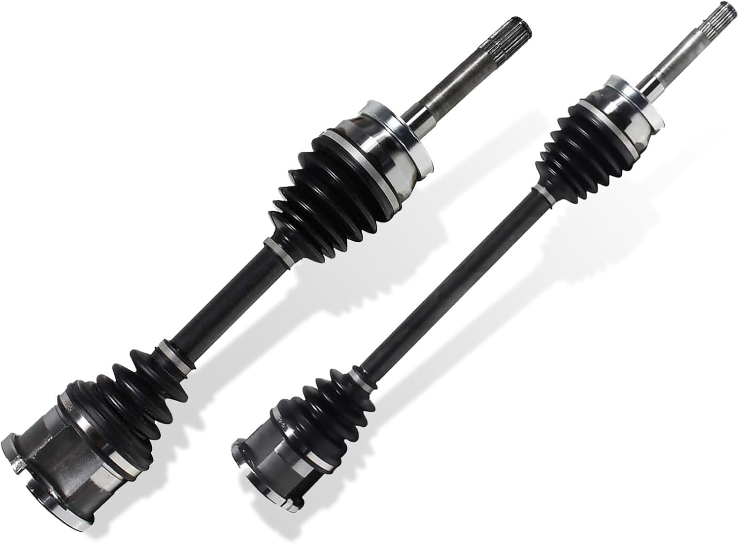 CV Axle Front Pair for Nissan 720 Base Deluxe Pickup 2.2L 2.4L 2.5L 4WD 1983 1984, CV Axles Joint Drive Shaft Assembly Left and Right (Passenger Driver) Side Replacement NCV53098 NCV53099