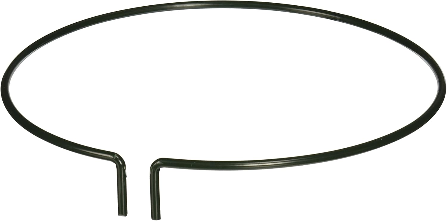Tierra Garden PGS9217 Peacock Plant Side Support Rings 15-Inch, Dark Green