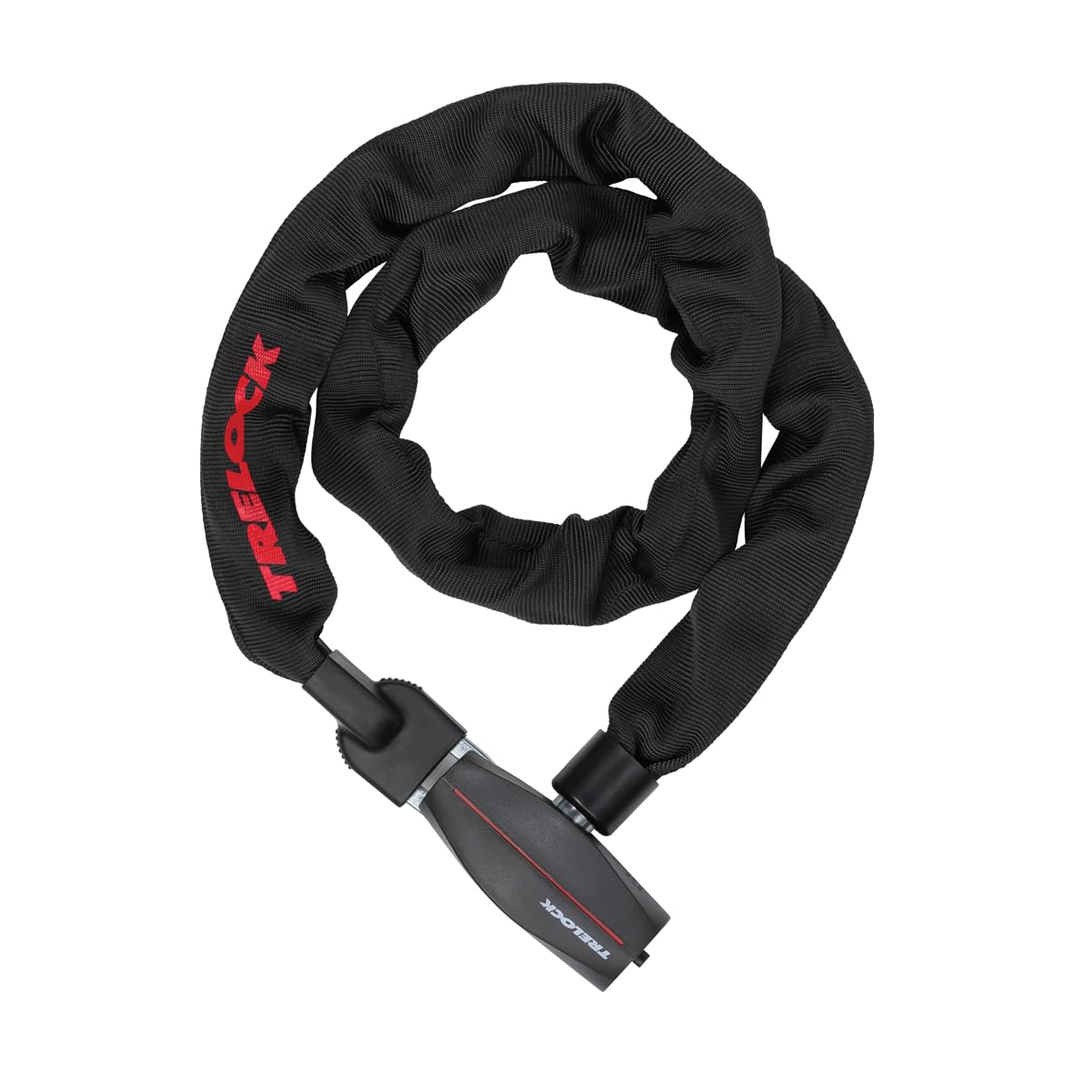 TRELOCK Kettenschloss BC 480, 110 cm Schlosslänge, Schwarz, 8005431