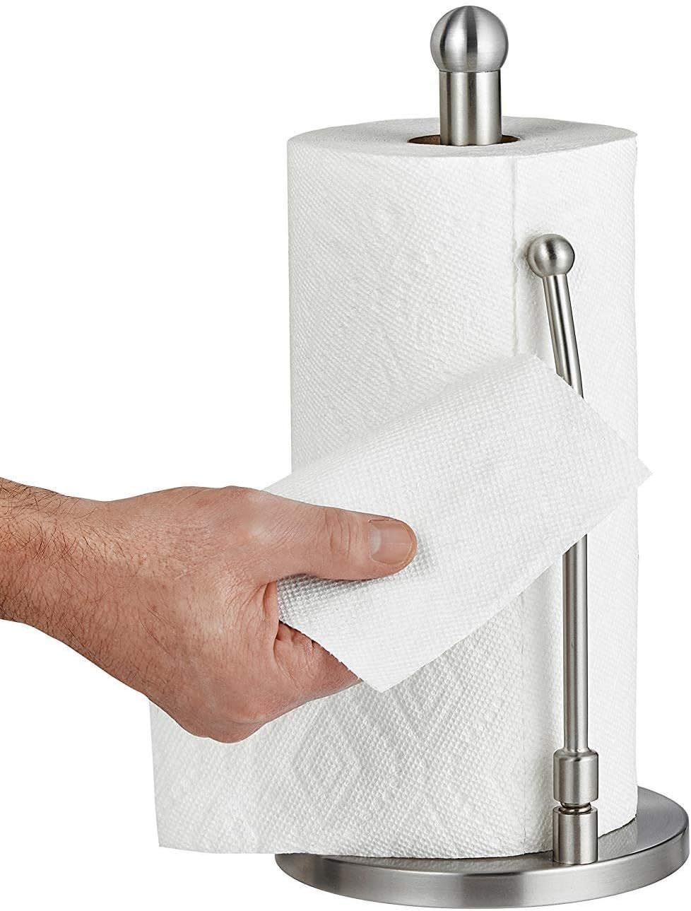 Buy Alpine Countertop Paper Towel Holder Stainless Steel Kitchen Napkin Roll Dispenser Stand For Home