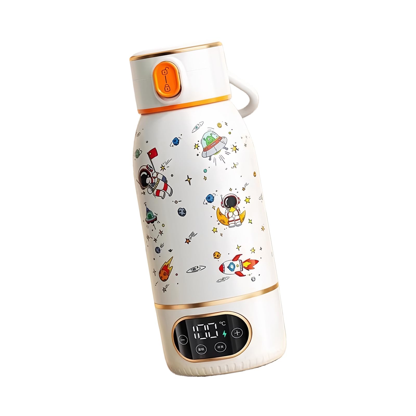 Tazza di acqua isolata amichevole di viaggio con scaldabiberon infantile capacità 500ml termoregolazione precisa scenario multiplo tostapane trasportabile
