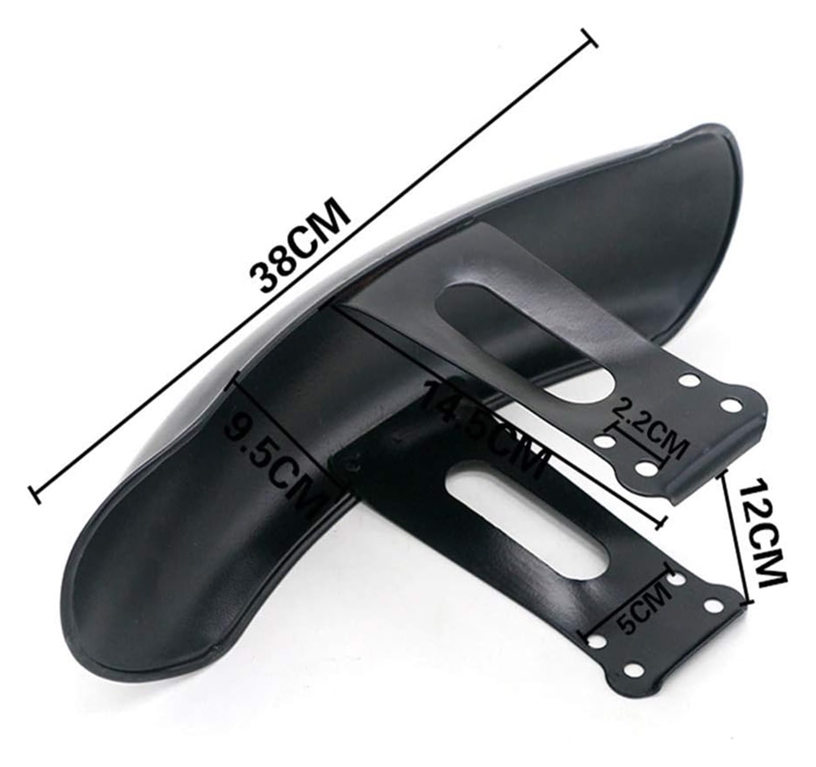 Parafango Motocicletta Moto Parafango Parafango Anteriore Accessori Moto Paraspruzzi Anteriore Per CG125 Moto Retro Parafango Copertura Protezione Fender Motocicletta